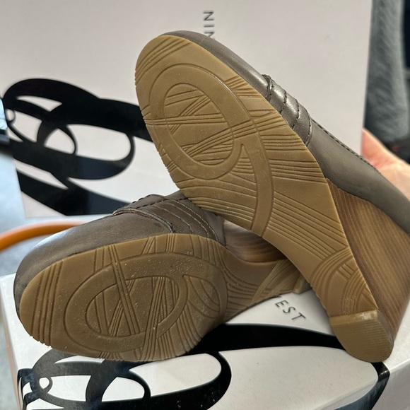 Nine West Leather Wedge Loafers - Picture 4 of 4